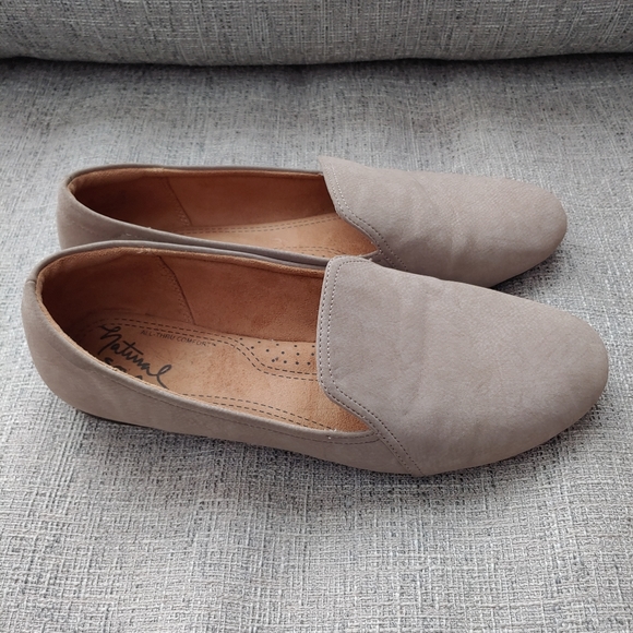 Natural Soul by Naturalizer Beige Suede-Like Flats - Picture 5 of 5